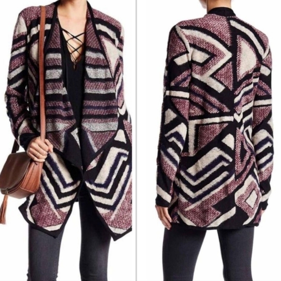 Lucky Brand long sleeve open front cardigan sweater Size XS - Picture 1 of 12